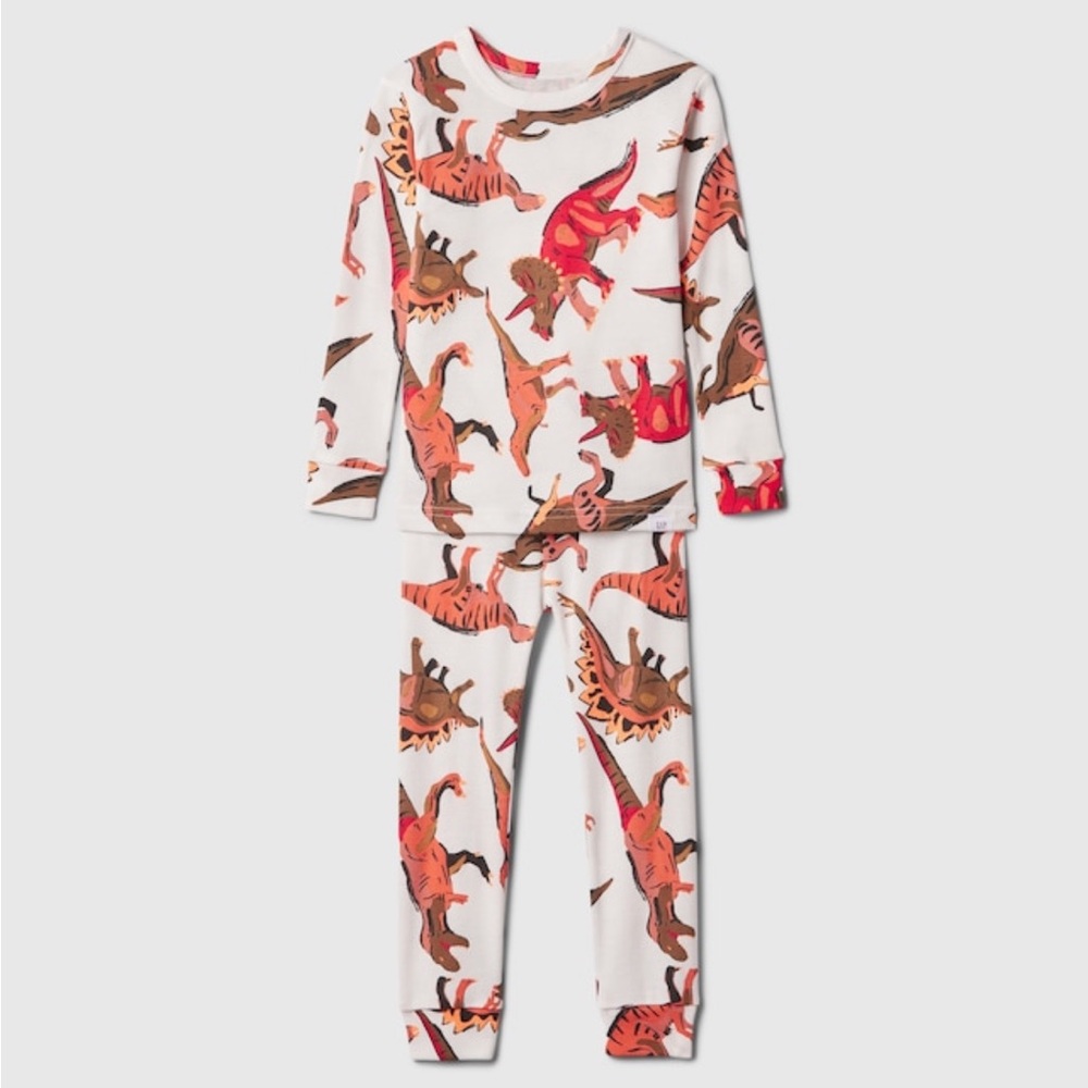 Baby Gap dinosaur pajamas size 12-18 months NEW! Sleep wear pajama set